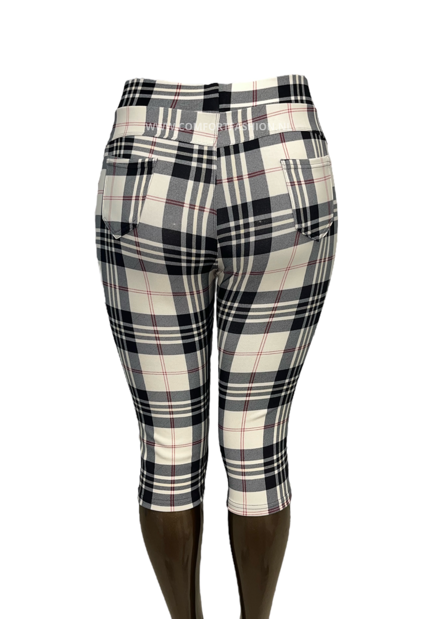 -COMFORTBROEK CAPRI BEIGE GERUIT