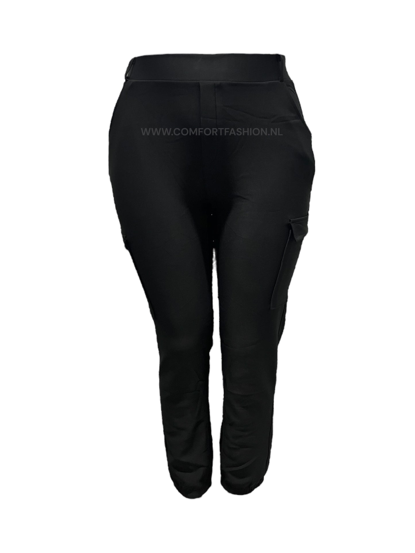 R266 -COMFORTBROEK CARGO ZWART