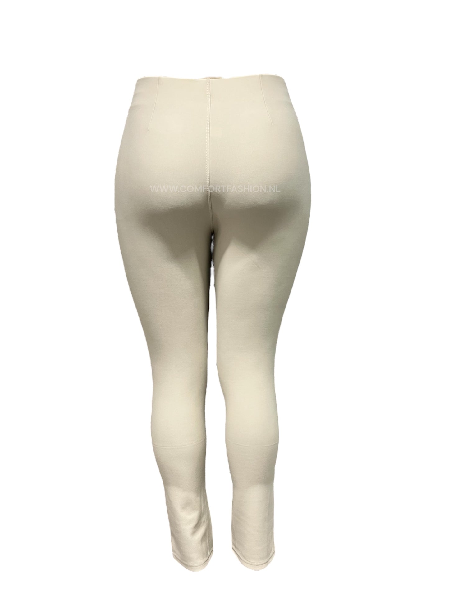 CARALINO-08-COMFORTBROEK CREME PANTALON