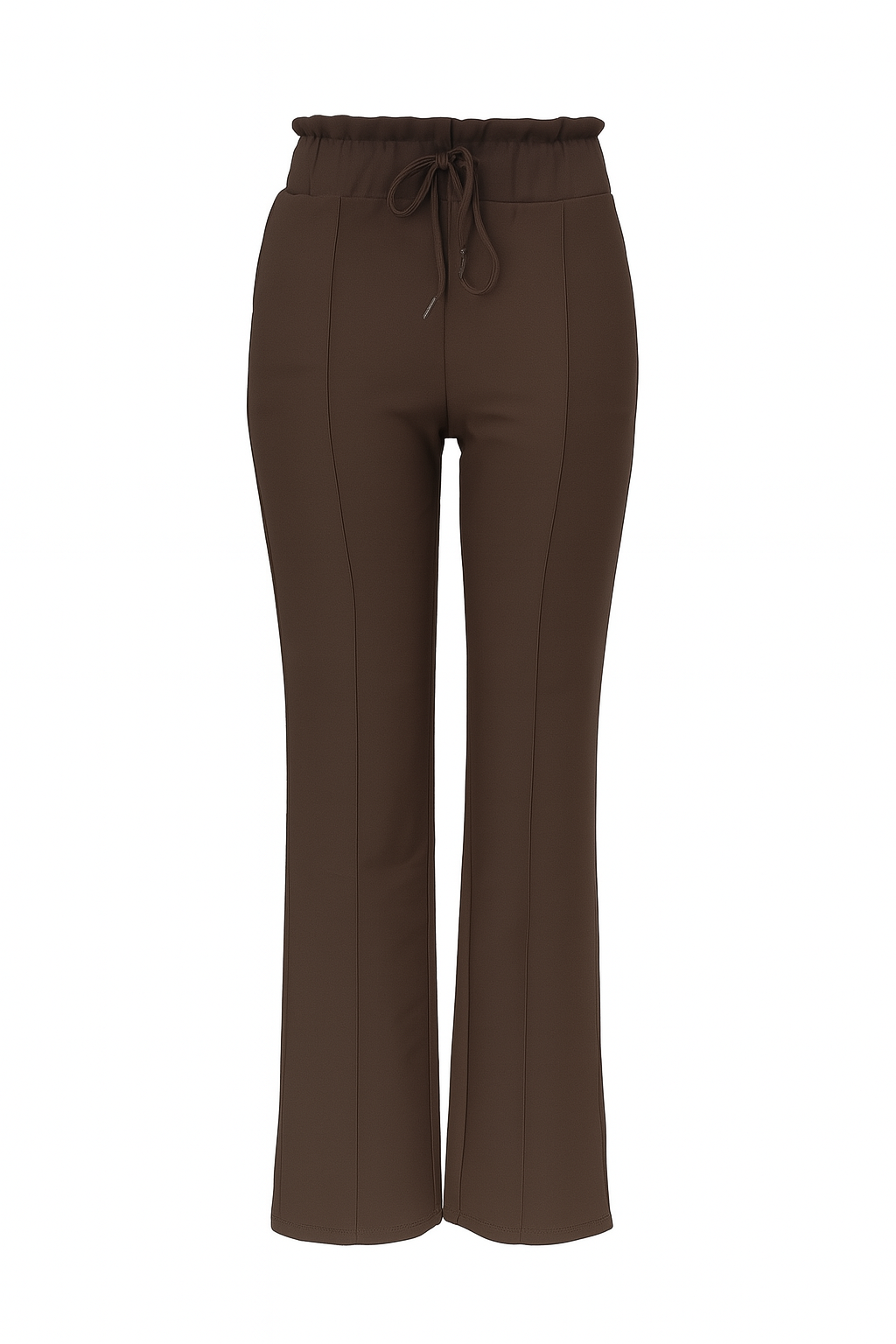 R272- COMFORTBROEK STRAIGHT LEG VETERS BROWN