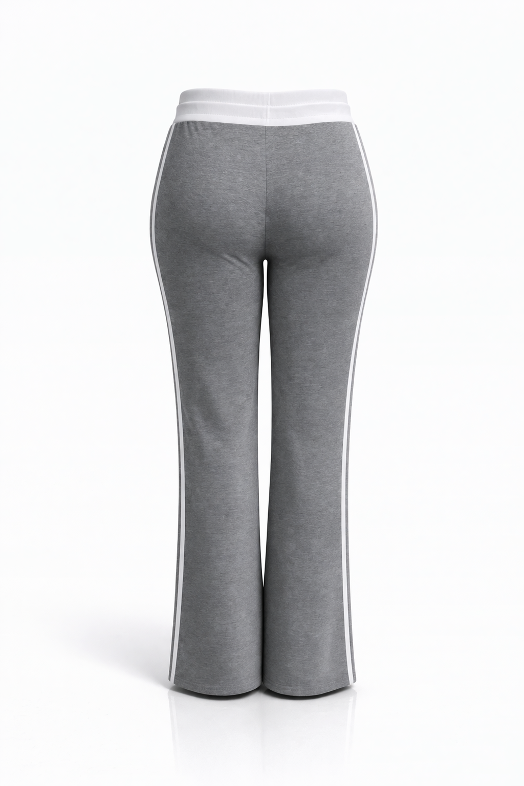 -COMFORT JOGGINGBROEK -DONKERGRIJS GESTREEPT