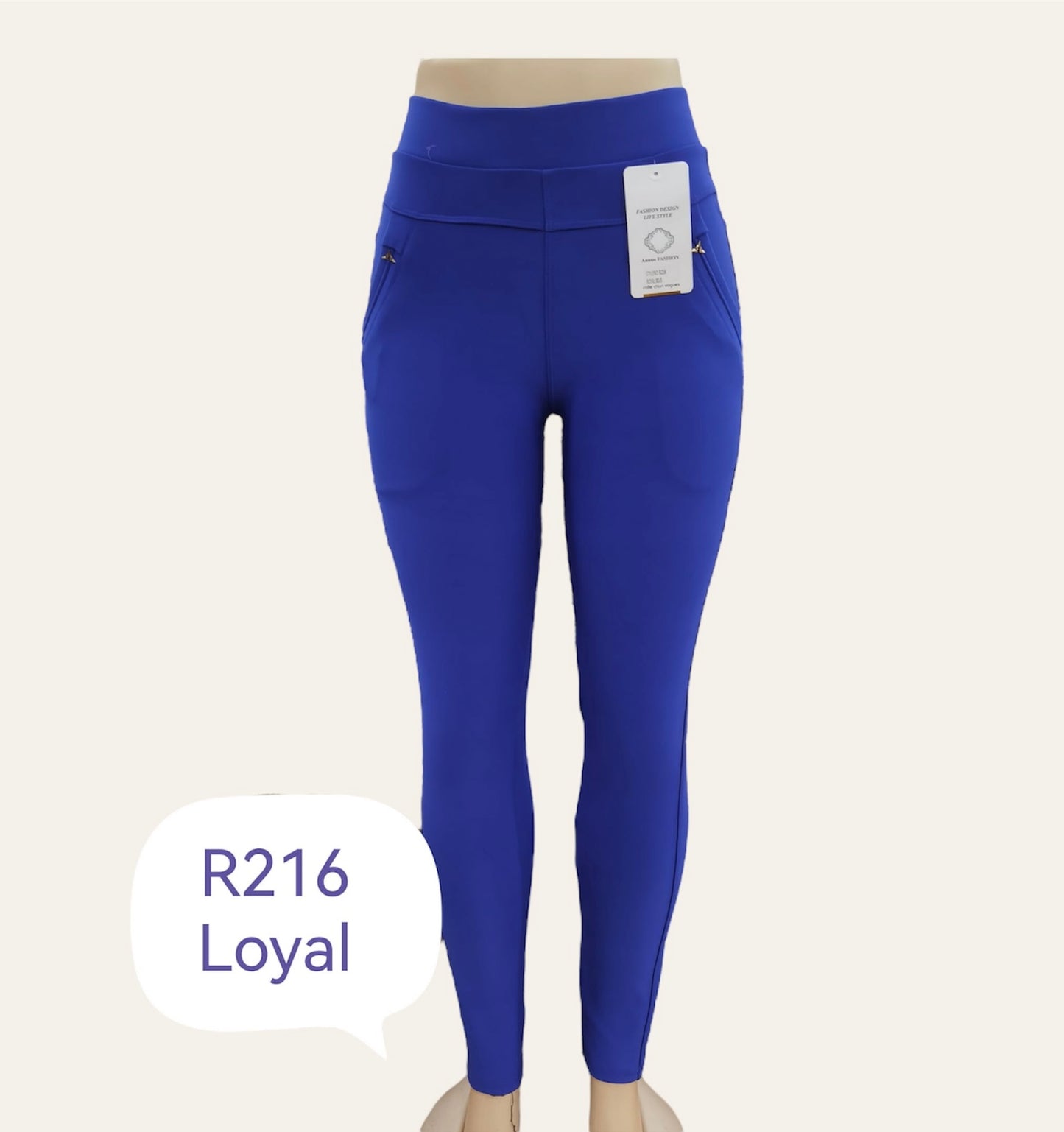 -COMFORTBROEK LOYAL BLAUW