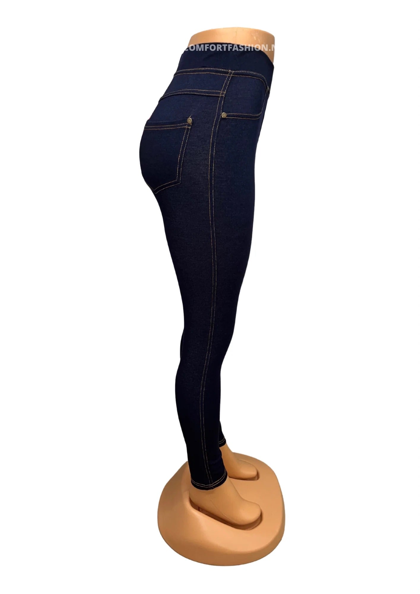 -COMFORTBROEK SPIJKER ZWART