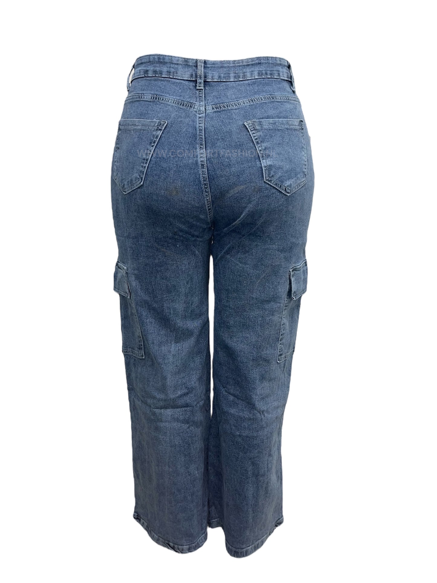 -STRAIGHT LEG CARGO SPIJKERBROEK
