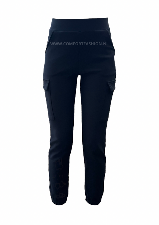 R260 -COMFORTBROEK CARGO ZWART