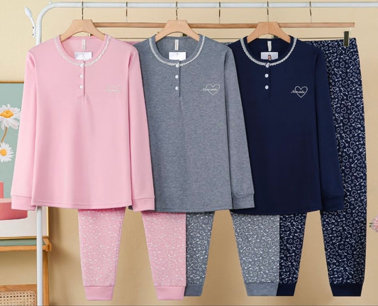 WARME THERMO PYJAMA'S -LILLY