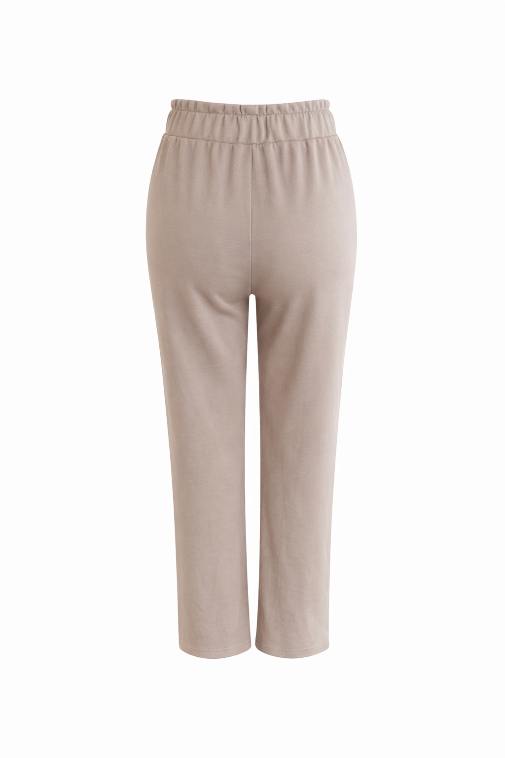 R602- COMFORTBROEK STRAIGHTLEG VETERS LICHT TAUPE ZOMERSTOF