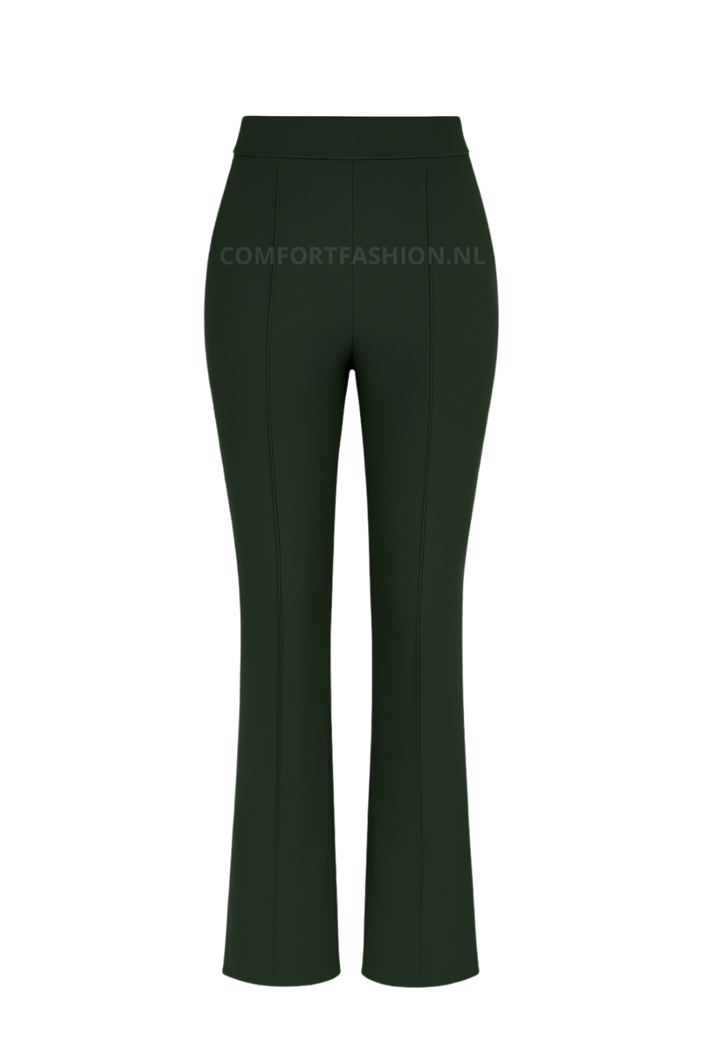 HY359- COMFORTBROEK FLAIR OLIJFGROEN
