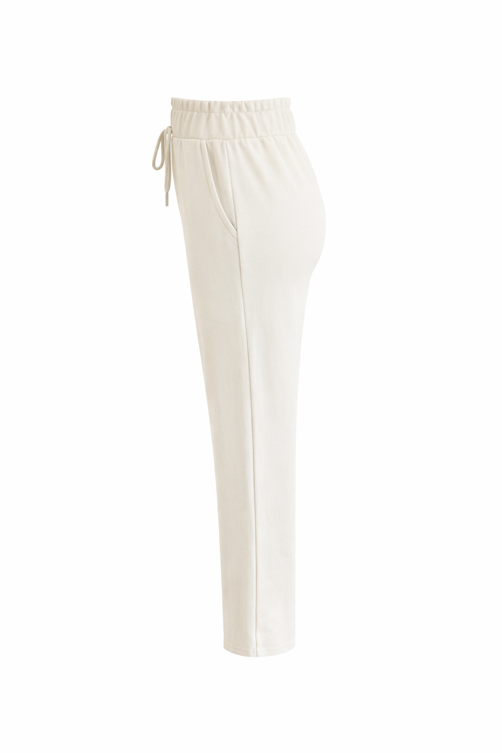R602- COMFORTBROEK STRAIGHT LEG VETERS OFFWHITE ZOMERSTOF