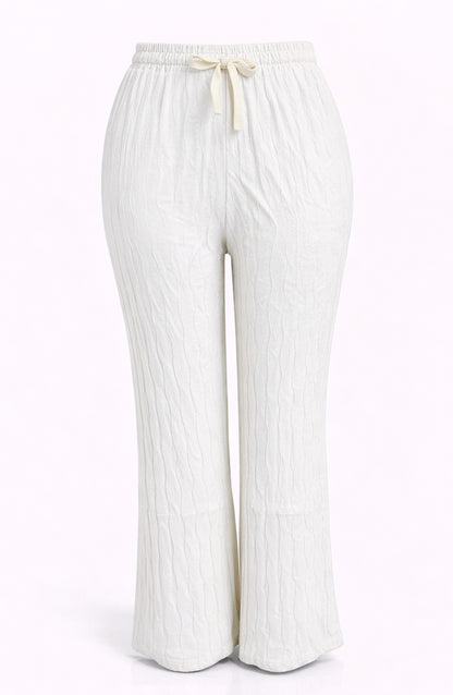 -COMFORT ZOMERBROEK -WIT LUCHTIG -ONESIZE
