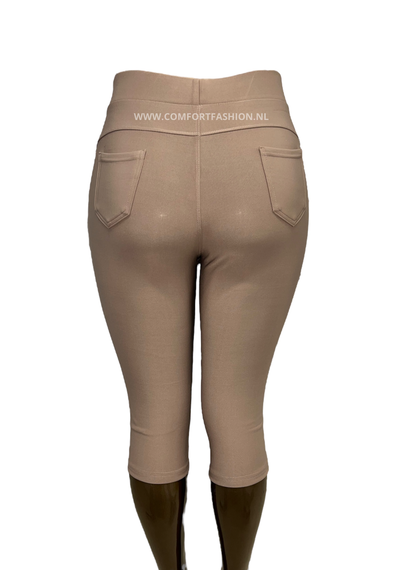 -PANTALÓN CONFORT CAPRI TAUPE