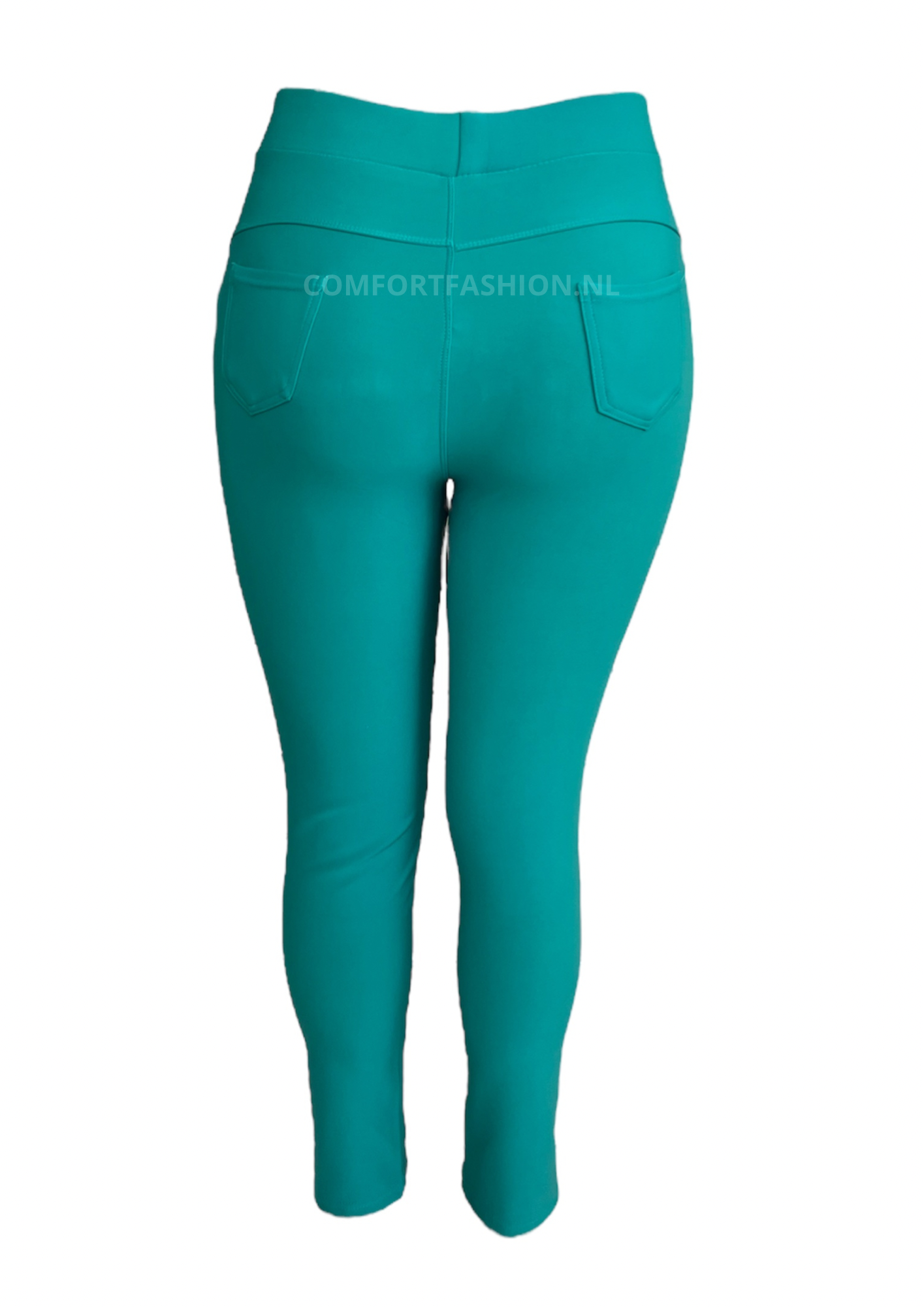 -COMFORTBROEK MINTGROEN