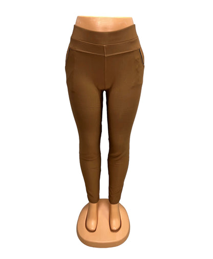 -COMFORTBROEK CAMEL ANSL