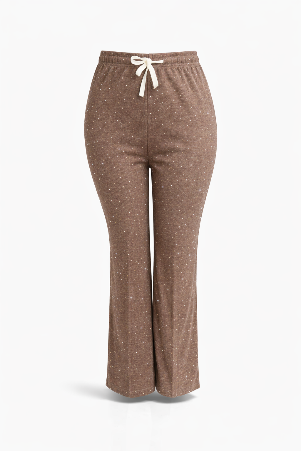 -COMFY JOGGINGBROEK -TAUPE SPARKLE