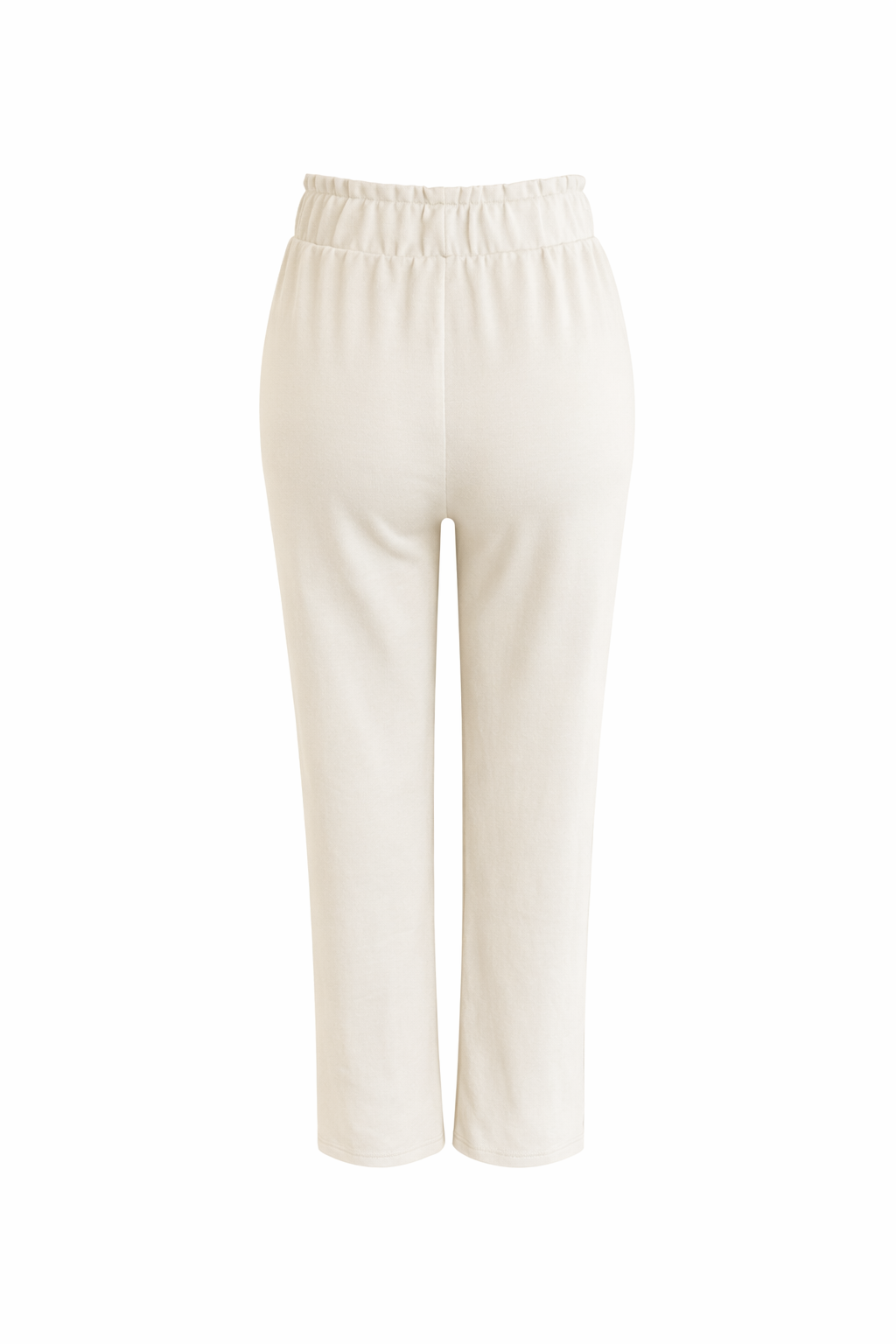 R602- COMFORTBROEK STRAIGHT LEG VETERS OFFWHITE ZOMERSTOF