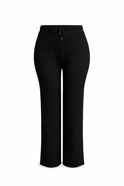 -COMFORT BROEK -ZWART LUCHTIG -ONESIZE