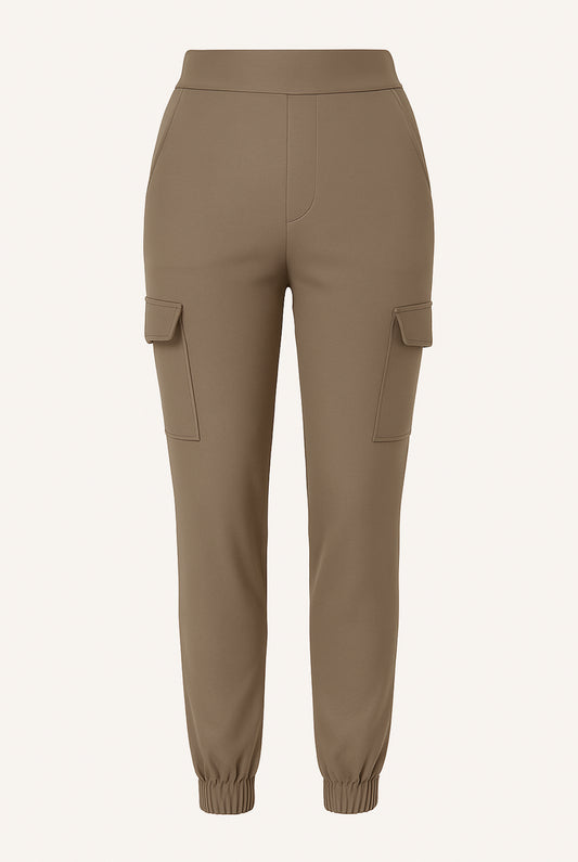 R266- COMFORTBROEK CARGO TAUPE