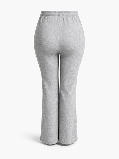 -COMFORT JOGGINGBROEK -GRIJS SPARKLE