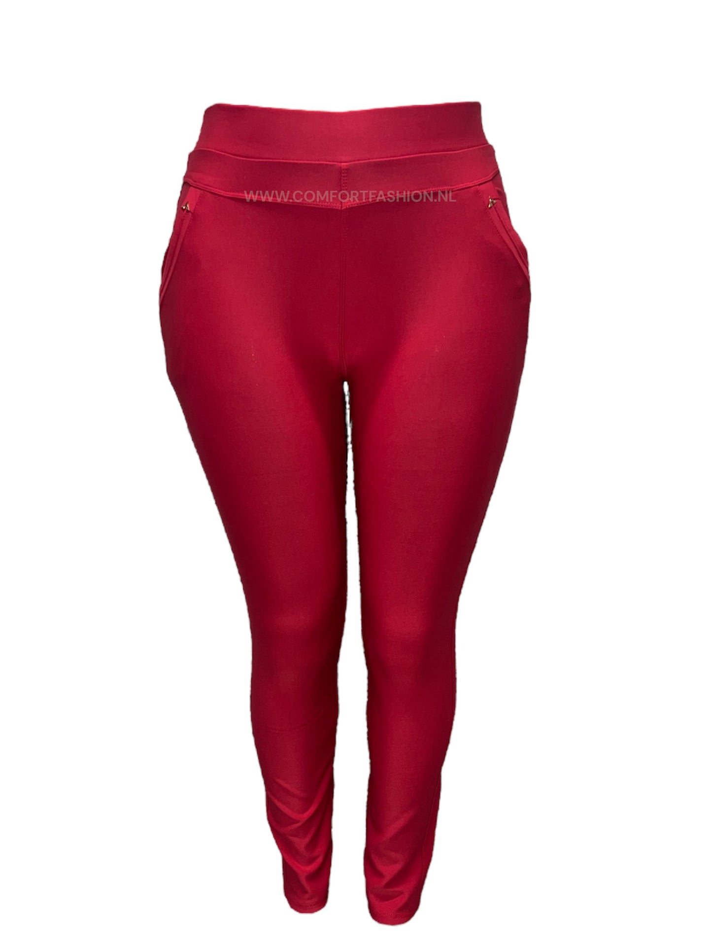 -COMFORTBROEK MAGENTA