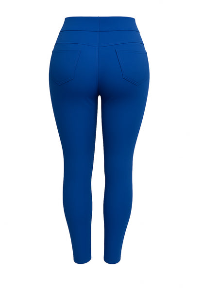 -PANTALÓN CONFORT AZUL REAL