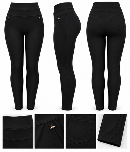 SALE- R216-COMFORTBROEK ZWART