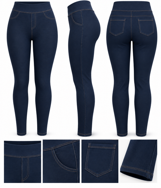 SALE-COMFORTBROEK SPIJKER DONKERBLAUW