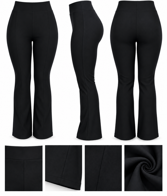 SALE -COMFORTBROEK FLAIR NAVY ZONDER ZAKKEN