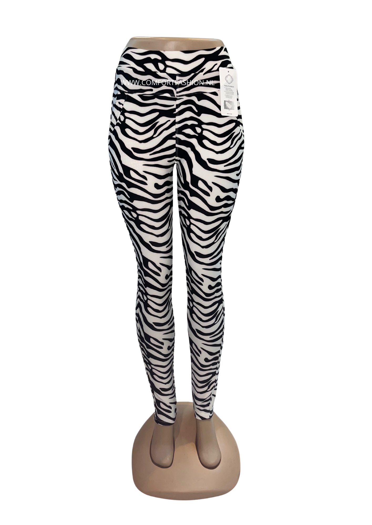 -COMFORTBROEK ZEBRA