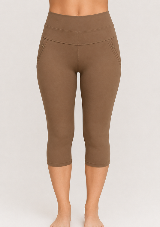 -PANTALÓN CONFORT CAPRI TAUPE