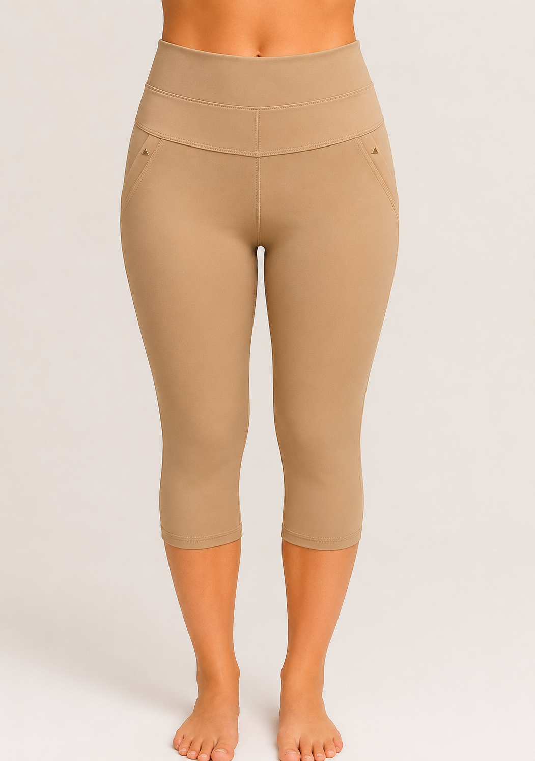 -PANTALÓN CONFORT CAPRI BEIGE