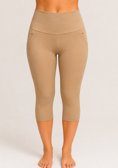-PANTALÓN CONFORT CAPRI BEIGE