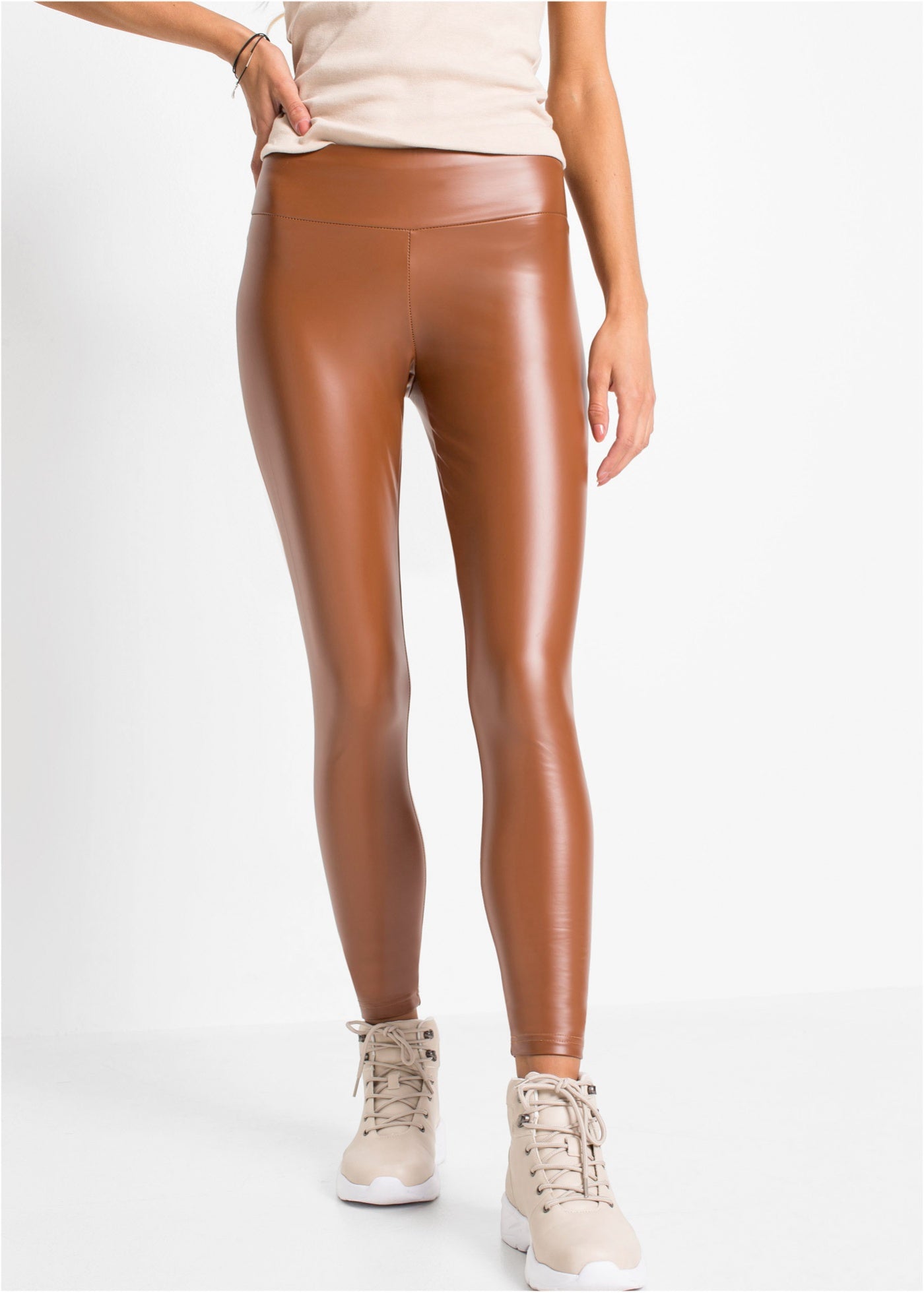 -LEREN LEGGING