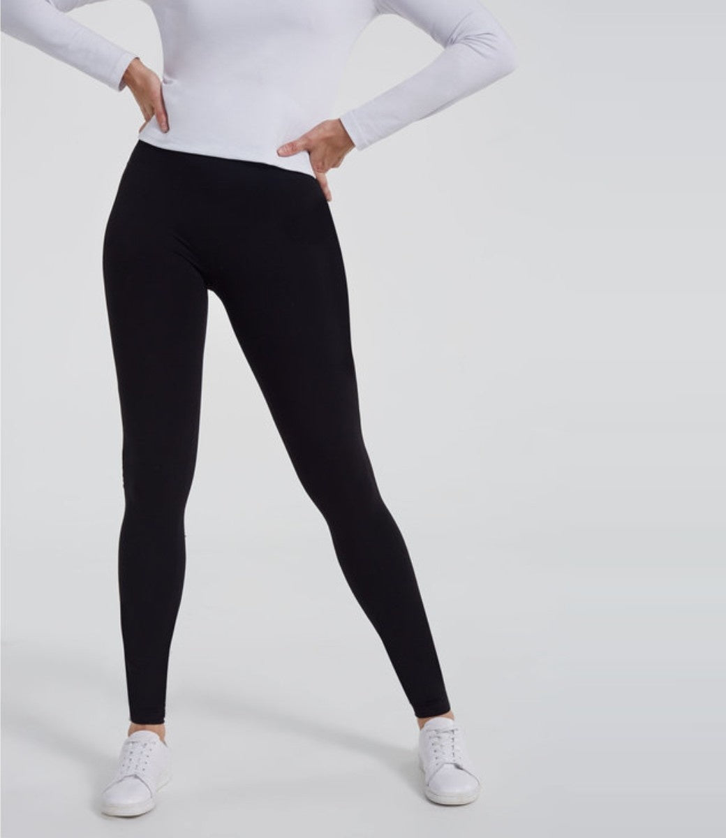 -ZWARTE THERMO LEGGING