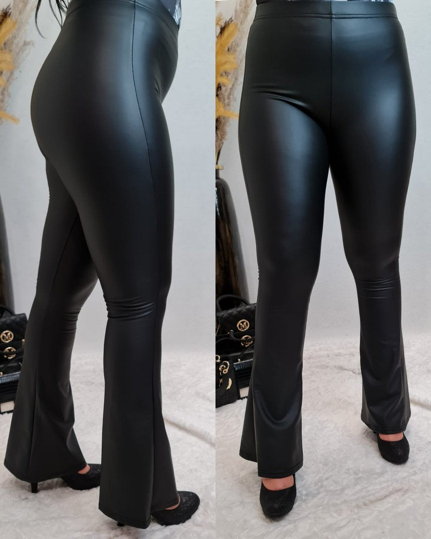 -FLARED LEGGING LEER